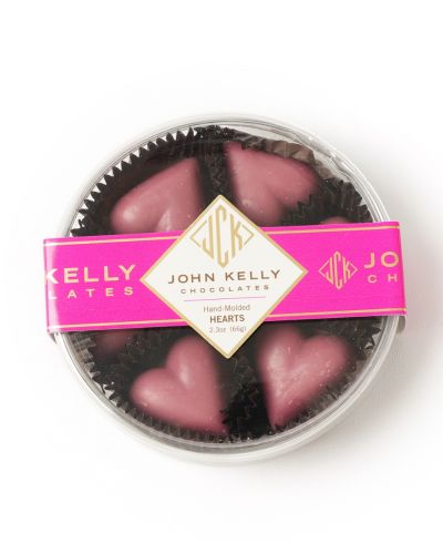 6Pc Ruby Cacao Hearts Box 