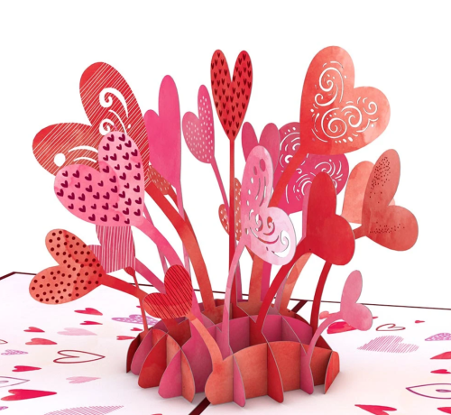 Love-Pop 3D Card - Love Romance